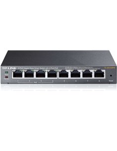 TP-Link Switch Easy Smart de 8 Puertos Gigabit - 4 Puertos PoE