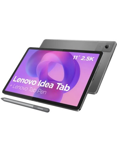 Lenovo Idea Tab 11 Tablet 11" 2.5K IPS - 8GB - 128GB - Batterie 7040 mAh - Appareil photo 8 MP - Comprend Pen
