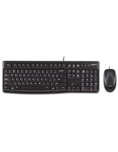 Logitech MK120 Pack USB Clavier + Souris 1000dpi 3 Botones - Usage Ambidiestro - Portugues