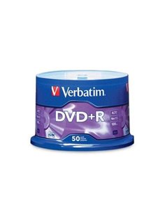 Verbatim DVD+R 16x 4.7GB (Tarrina 50 Uds)