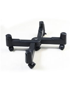 Ewent EW1292 Support Mobile Pour CPU - Evita la Electricidad Estatica et les Marcas - Réglable Jusqu'à 25 cm - Jusqu'à 25 kg - N