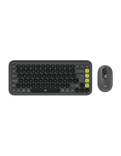 Logitech Pop Icon Combo Pack Inalambrico Clavier Multimedia + Souris - Bluetooth - Autonomie Clavier 36 Meses - Souris 24 Meses 