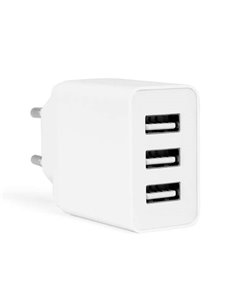 Orbegozo EN 1100 Cargador USB Multiple - Charge Jusqu'à 3 Dispositivos Simultaneamente - Protection contra Sobrecarga et Cortoci