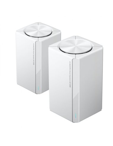 Xiaomi AC1200 Pack de 2 Sistemas WiFi Mesh Dual Band - Vitesse Jusqu'à 1200Mbps - 2 Puertos RJ-45
