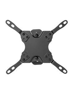 Aisens Support Eco Giratorio - Inclinable et Nivelable Pour Monitor/TV 20Kg (1 Pivote) de 13-42" - Couleur Noir