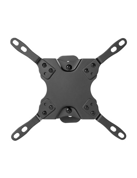 Aisens Support Eco Giratorio - Inclinable et Nivelable Pour Monitor/TV 20Kg (1 Pivote) de 13-42" - Couleur Noir