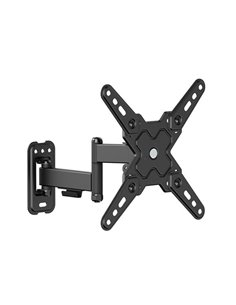 Cromad Support de Pared Avec Brazo Articulado Pour TV de 13"-43" - Giratorio, Inclinable et Double Extension - Peso Max 20Kg - V