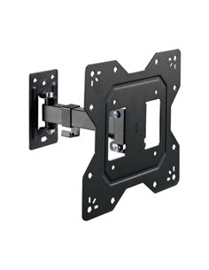 Ewent EW1521 Support de Pared Pour TV -Movimiento Completo - Jusqu'à 43" - 30Kg - Couleur Noir