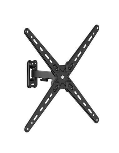 Cromad Support de Pared Avec Brazo Articulado Pour TV de 13"-55" - Giratorio, Inclinable et Extensible - Peso Max 25Kg - VESA 40