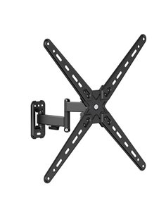Cromad Support de Pared Avec Brazo Articulado Pour TV de 13"-55" - Giratorio, Inclinable et Double Extension - Peso Max 25Kg - V