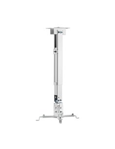 Aisens Support Universal Inclinable et Extensible de Techo/Pared Pour Proyector - Couleur Blanc