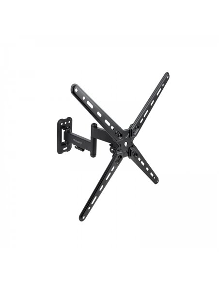 Tooq Support de Pared Avec Brazo Articulado Pour Pantallas de 13"-55" - Giratorio e Inclinable - Gestion de Cables - Peso Max 25