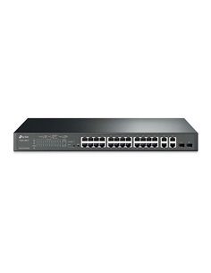 TP-Link JetStream Switch Smart PoE+ - 24 Puertos 10/100Mbps et 4 Puertos Gigabit