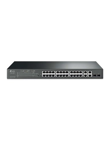 TP-Link JetStream Switch Smart PoE+ - 24 Puertos 10/100Mbps et 4 Puertos Gigabit