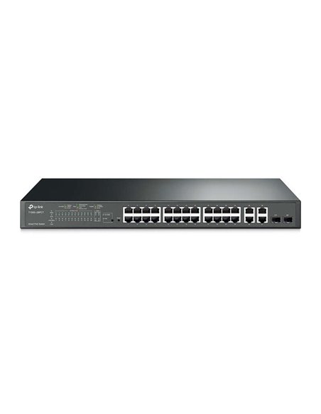 TP-Link JetStream Switch Smart PoE+ - 24 Puertos 10/100Mbps et 4 Puertos Gigabit