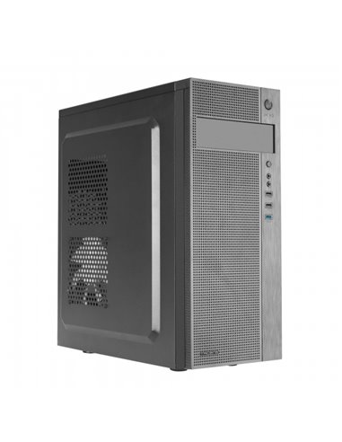 Tacens Ferrox Semitorre - Acier de Haute qualité - Ventilateur Latéral ultra silencioso - Support ATX/microATX/mini-ITX - USB 3.