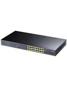 Cudy GS1020PS2 Switch Gigabit PoE+ de 16 Puertos Avec 2 Puertos Gigabit SFP