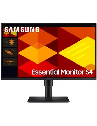 Samsung Essential S4 Monitor 27" IPS FullHD 100Hz - Respuesta 5ms - Réglable en Altura, Giratorio e Inclinable - USB, HDMI, Disp