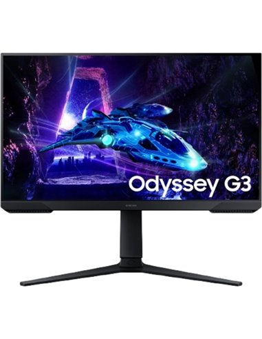 Samsung Odyssey G3 Monitor Gaming 24" FullHD 1080P 100Hz FreeSync - Respuesta 1ms - Réglable en Altura e Inclinable - Angulo de 