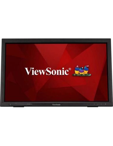 ViewSonic Monitor Tactil LED 21.5" Full HD 1080p - Jusqu'à 10 Puntos de Contacto - Respuesta 5ms - Altavoces 4W - Angulo de Visi
