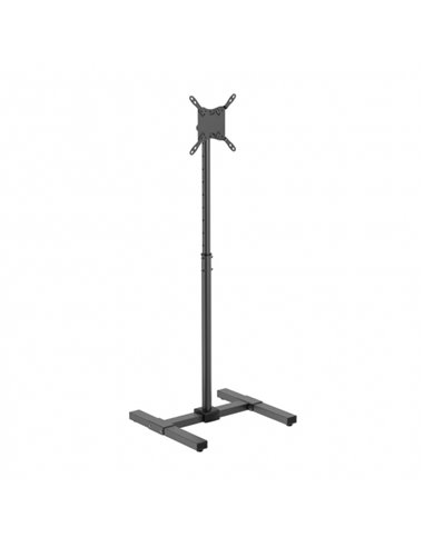 Aisens Support de Suelo Inclinable et Extensible Pour Monitor/TV de 13”-42” - Acier de Haute résistance - Pintura Electrostatica