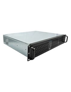 Unykach UK2129 Boîte Rack 2U 19" - Tamaños de Disco Soportados 2.5", 3.5" - Filtro Avant Antipolvo - USB-À 2.0/3.0 et Audio