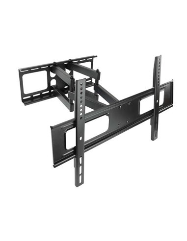 Tooq Support de Pared Avec Double Brazo Articulado Pour TV de 37"-70" - Giratorio e Inclinable - Peso Max 50Kg - VESA 600x400mm 