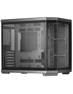 Mars Gaming CUSTOM MC-3TCORE Boîte Gaming - Triple Cristal Templado - Support 10 Ventiladores - Placas Base Conector Inverso - U