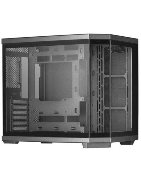 Mars Gaming CUSTOM MC-3TCORE Boîte Gaming - Triple Cristal Templado - Support 10 Ventiladores - Placas Base Conector Inverso - U