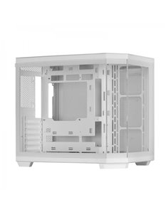 Mars Gaming CUSTOM MC-3TCORE Boîte Gaming - Triple Cristal Templado - Support 10 Ventiladores - Placas Base Conector Inverso - U