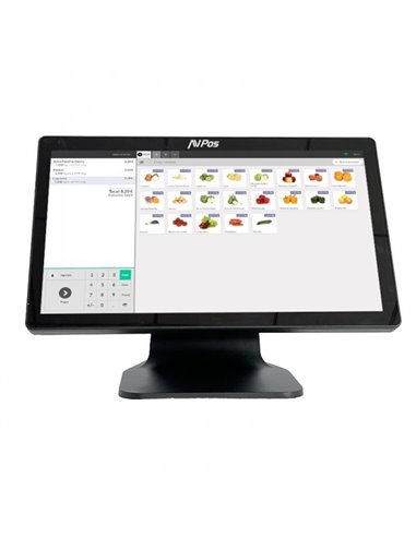 AVPos TPV K4000 Max 18.5 Tactil - I3 - 8Gb Memoria - SSD 128gb - VGA et HDMI - Couleur Noir