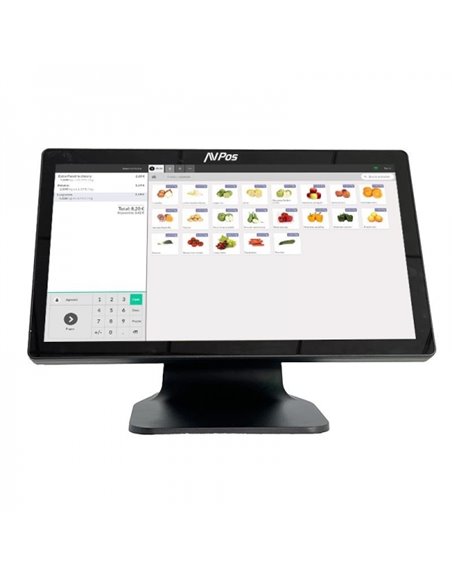 AVPos TPV K4000 Max 18.5 Tactil - I3 - 8Gb Memoria - SSD 128gb - VGA et HDMI - Couleur Noir