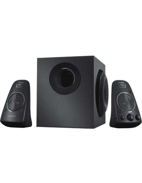 Logitech Z623 Système de Altavoces 2.1 400W Avec Subwoofer - Certificacion THX - 2x Entradas Jack 3.5mm + 2x RCA - Couleur Noir