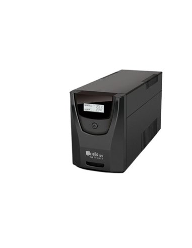 Riello Net Power SAI 1500VA - 900W - Tecnologia Line Interactive - USB, 4x Shucko - Couleur Noir