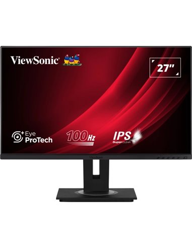 Viewsonic VG2748A-2 Monitor 27" LED IPS FullHD - 16:9 - Altavoces 4W - HDMI, VGA, USB - Réglable en Altura, Giratorio e Inclinab