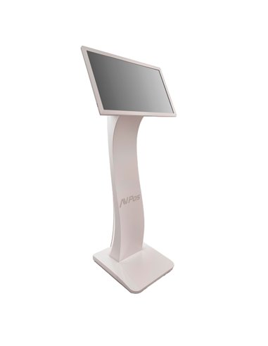 AVPos Display Comercial Suelo 27 " Tactil - I3 - 8GB - 256GB - WIFI - Couleur Blanc