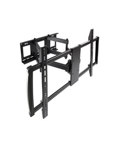 Tooq Support de Pared Avec Double Brazo Articulado Pour TV de 60"-100" - Giratorio e Inclinable - Peso Max 80kg - VESA 900x600mm