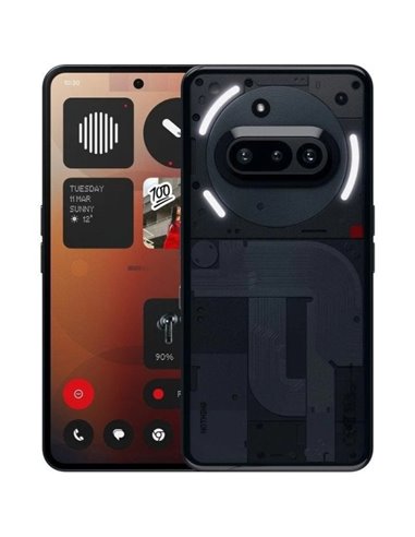 Nothing Phone (3a) Smartphone Écran 6,77" - 8GB - 128GB - Appareil photo 50MP - Batterie 5000mAh - Couleur Noir