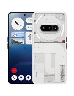 Nothing Phone (3a) Smartphone Écran 6,77" - 8GB - 128GB - Appareil photo 50MP - Batterie 5000mAh - Couleur Blanc