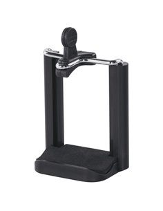 Hama Support de Smartphone Pour Tripode - Rosca 1/4" - Peso Max 300g - Ancho Dispositivo de 5.5 à 8.2cm - Couleur Noir