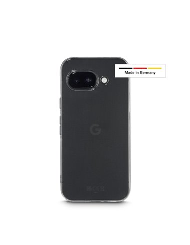 Hama Always Clear Housse Google Pixel 9A - Antidérapant - Poliuretano Termoplastico - Bordes Elevados - Couleur Transparent