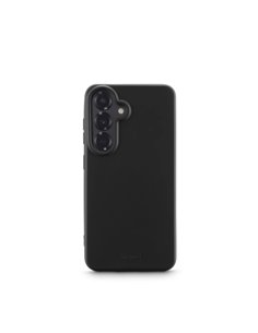 Hama Fantastic Feel Housse Pour Samsung Galaxy S25 - Antidérapant - Poliuretano Termoplastico - Bordes Elevados - Couleur Noir