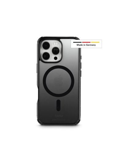 Hama Extreme Protect Housse Pour iPhone 16 Pro - Magnetico - Antidérapant - Policarbonato - Protection D3O - Bordes Elevados - C