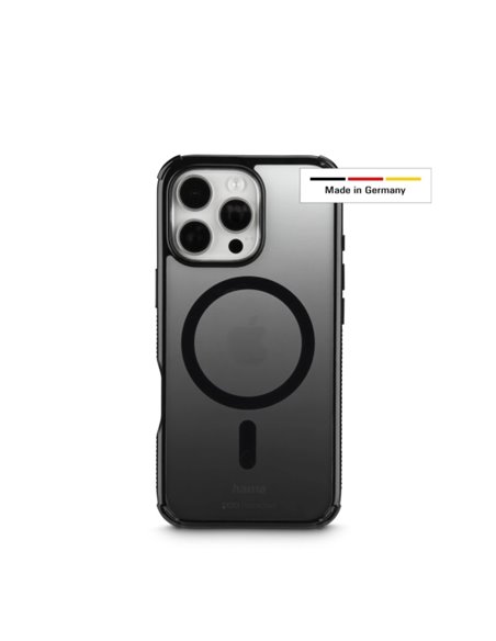 Hama Extreme Protect Housse Pour iPhone 16 Pro - Magnetico - Antidérapant - Policarbonato - Protection D3O - Bordes Elevados - C