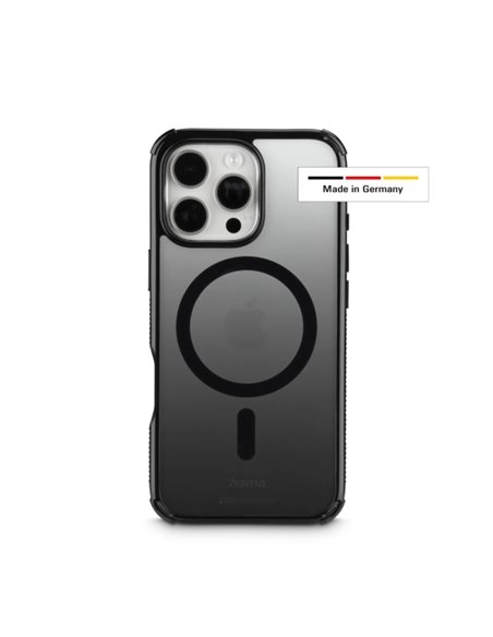 Hama Extreme Protect Housse Pour iPhone 16 Pro Max - Magnetico - Antidérapant - Policarbonato - Protection D3O - Bordes Elevados