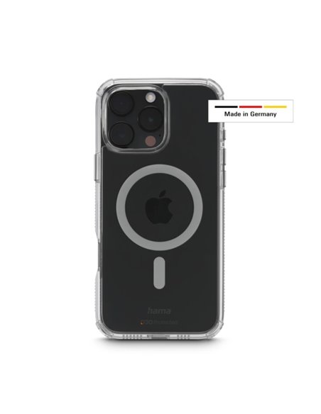 Hama Extreme Protect Housse Pour iPhone 16 Pro Max - Antidérapant - Magnetico - Policarbonato - Protection D3O - Bordes Elevados