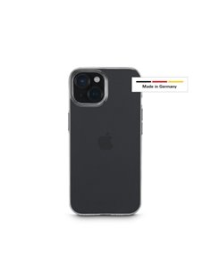 Hama Always Clear Housse Pour iPhone 15 - Antidérapant - Especial Antiamarilleo - Poliuretano Termoplastico - Bordes Elevados - 