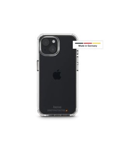 Hama Extreme Protect Housse Pour iPhone 15 - Antidérapant - Policarbonato - Protection D3O - Bordes Elevados - Couleur Transpare