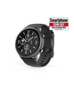 Hama 6910 Reloj Intelligente Smartwatch - Bluetooth 5.0 - Autonomie jusqu'à 6 Dias - Écran LCD 1.28" - IP68 - GPS Intégré - Coul