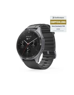 Hama 7010 Reloj Intelligente Smartwatch - Bluetooth 5.3 - Batterie 300mAh - Écran AMOLED 1.43" - IP68 - Supporte jusqu'à 3 Atm -